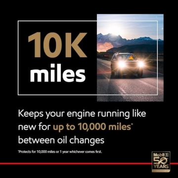 Mobil 1 Advanced Fuel Economy Full Synthetic Oil 5 Quart