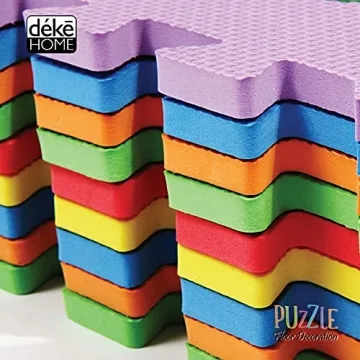 Deke Home Large Alphabet Play Mat for Toddler Fun