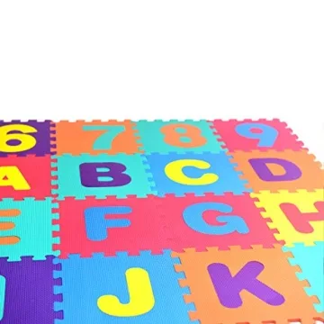 Deke Home Large Alphabet Play Mat for Toddler Fun