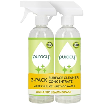Effortless Streak-Free Cleaning with Puracy Multi-Surface Cleaner