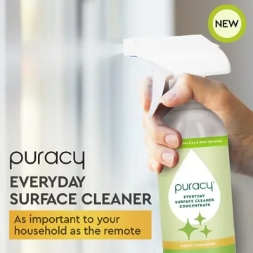 Effortless Streak-Free Cleaning with Puracy Multi-Surface Cleaner