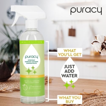 Effortless Streak-Free Cleaning with Puracy Multi-Surface Cleaner