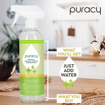 Effortless Streak-Free Cleaning with Puracy Multi-Surface Cleaner