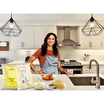 Rani Singoda Flour (Chetsnut Flour) 14oz (400g) ~ All Natural | Vegan | Gluten Friendly | NON-GMO | ...