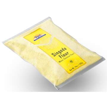 Rani Singoda Flour (Chetsnut Flour) 14oz (400g) ~ All Natural | Vegan | Gluten Friendly | NON-GMO | Kosher | Indian Origin