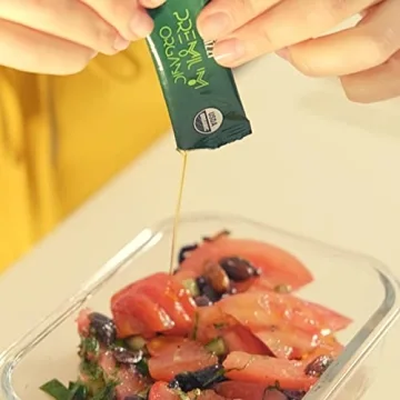 Olizzi Olive Oil Packets - Premium Organic Extra Virgin - 25 Packs