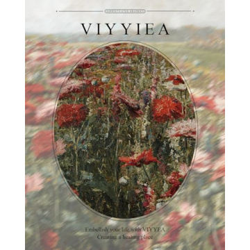 Vintage Red Poppies Gold Framed Canvas Art Home Decor