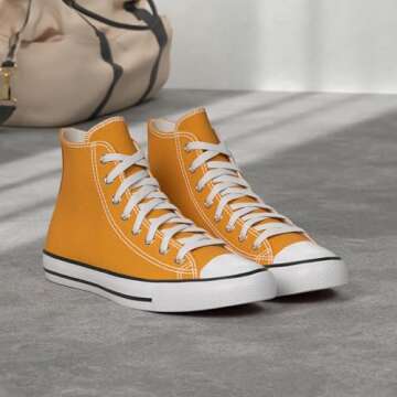 ZGR Women's High Top Canvas Sneakers - Stylish & Comfy