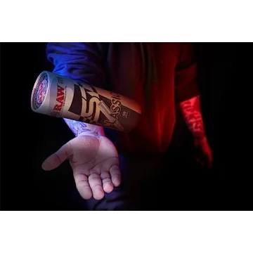 RAW Cones Classic 1-1/4 75 Pack Natural Pre-Rolled Rolling Paper