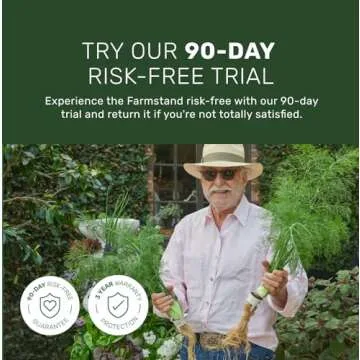 Lettuce Grow Farmstand Starter Kit with 24 Seedlings