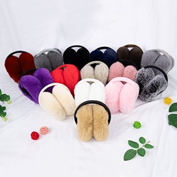 Warm and Stylish Faux Fur Ear Muffs for Everyone