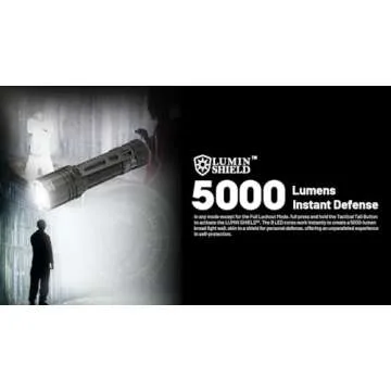 Nitecore EDC35 5000 Lumen EDC Flashlight, USB-C Rechargeable, High Power Super Bright Sticker for Everyday Carry