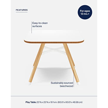 Lalo Play Table - Stylish Kids Table for Creative Play