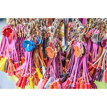 IPXEAD 120PCS Snap Hook & Key Rings for DIY Crafts