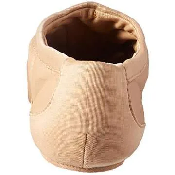 Bloch Women's Jazz Shoe - Tan Leather & Neoprene Comfort