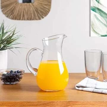 Elegant Glass Water Pitcher for All Occasions