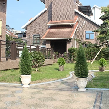 3 Foot Artificial Cedar Topiary Trees for Indoor Outdoor Use