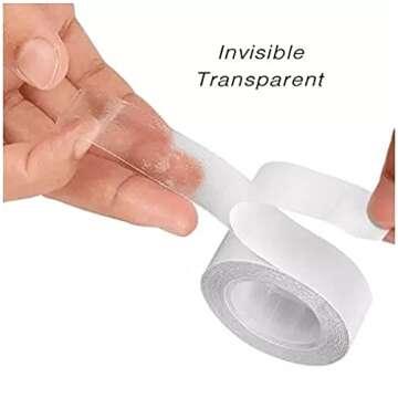 Generic Invisible Double Sided Lingerie Fashion Body Boob Breast Tape with Dispenser
