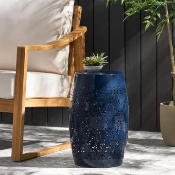 Stylish Christopher Knight Iron Side Table for Outdoors