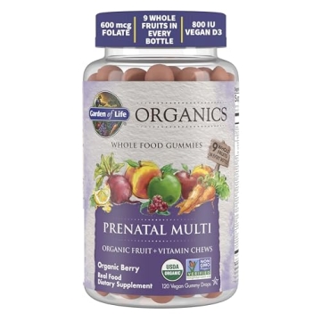 Garden of Life Prenatal Gummies Multivitamin for Moms