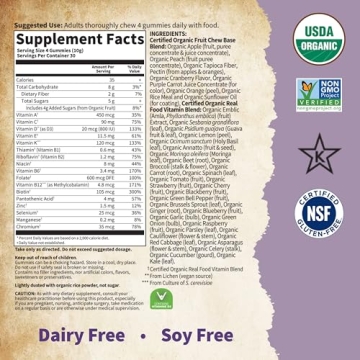 Garden of Life Prenatal Gummies Multivitamin for Moms