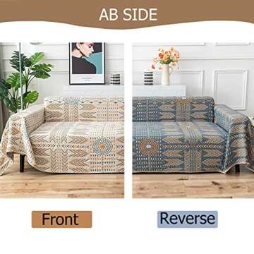 Stylish Couch Covers for 2 Cushion Sofas