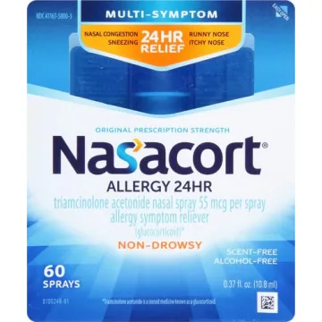 Nasacort 24HR Allergy Nasal Spray Non-Drowsy Relief