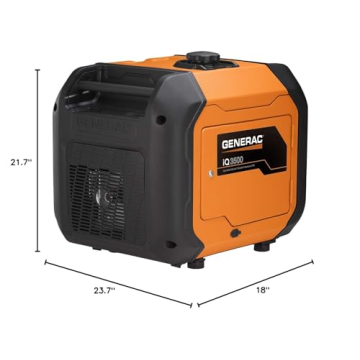 Generac 7127 iQ3500 3500-Watt Inverter Generator for Every Need