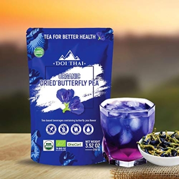 Butterfly Pea Flower Herbal Tea - Colorful & Healthy