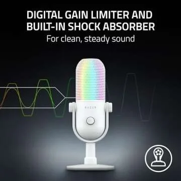 Razer Seiren V3 RGB USB Microphone for Gamers & Streamers