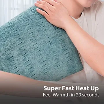 GOQOTOMO Heating Pad for Fast Pain Relief and Comfort