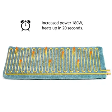 GOQOTOMO Heating Pad for Fast Pain Relief and Comfort