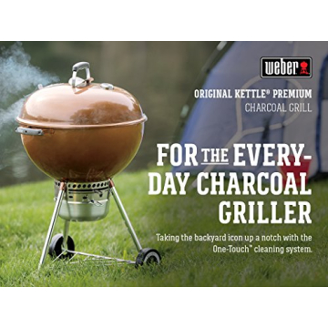 Weber Original Kettle Premium Charcoal Grill for Perfect BBQ