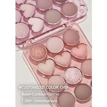 COLORGRAM Pin Point Eyeshadow Palette - Perfect Daily Makeup