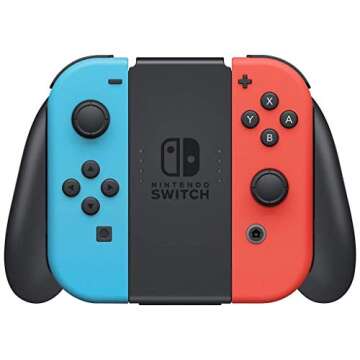 Nintendo Switch – Neon Red and Neon Blue Joy-Con (Renewed)