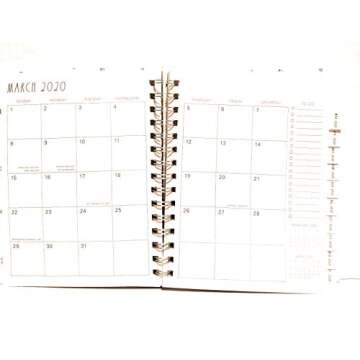 Rae Dunn Twenty Twenty - 2020 Monthly Planner Calendar (Jan to Dec 2020)
