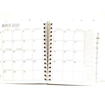 Rae Dunn Twenty Twenty - 2020 Monthly Planner Calendar (Jan to Dec 2020)