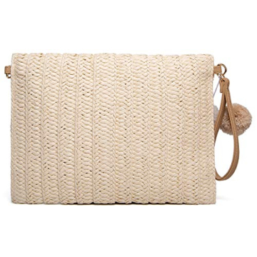 Stylish Straw Crossbody Bag for Women in Summer