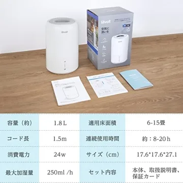 Levoit Humidifiers for Baby Bedroom Top Fill Cool Mist