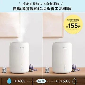 Levoit Humidifiers for Baby Bedroom Top Fill Cool Mist