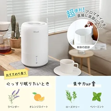 Levoit Humidifiers for Baby Bedroom Top Fill Cool Mist