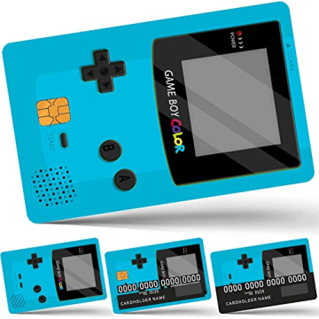 4pcs Anime Card Skin Stickers for Personalizing Debit and Credit Cards