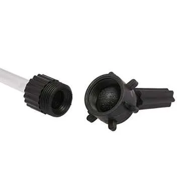 Anself Mini Wig Tripod Stand, Aluminum Lightweight Adjustable Cosmetology Training Doll Mannequin Head Tripod Wig Stand Salon or Home Use (14.57in-20.47in)