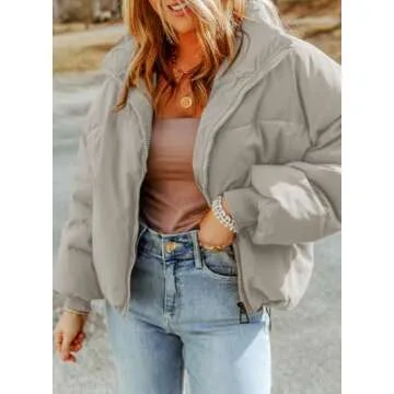 Dokotoo Stylish Women's Puffer Jacket for Winter 2024