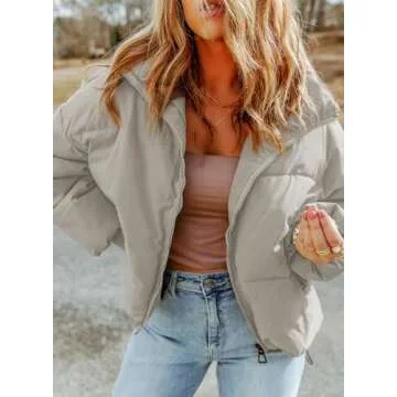 Dokotoo Stylish Women's Puffer Jacket for Winter 2024