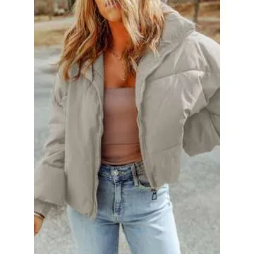 Dokotoo Stylish Women's Puffer Jacket for Winter 2024