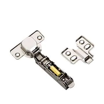 Soft-Closing Frameless Cabinet Hinges Set for Kitchen