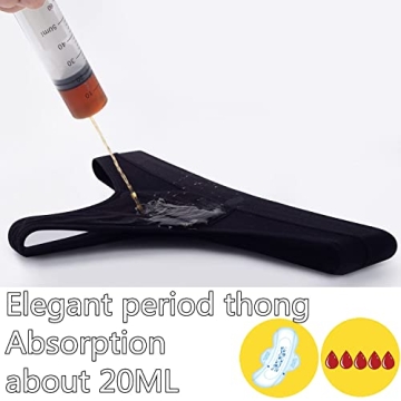 ZVZK Leak Proof Period Thongs for Women - Heavy Flow Protection