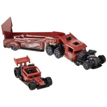 Hot Wheels Super Rigs Toy Truck & Car Set for Kids