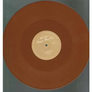 Happier Than Ever Deep Brown Vinyl Record Album - Elegant & Durable